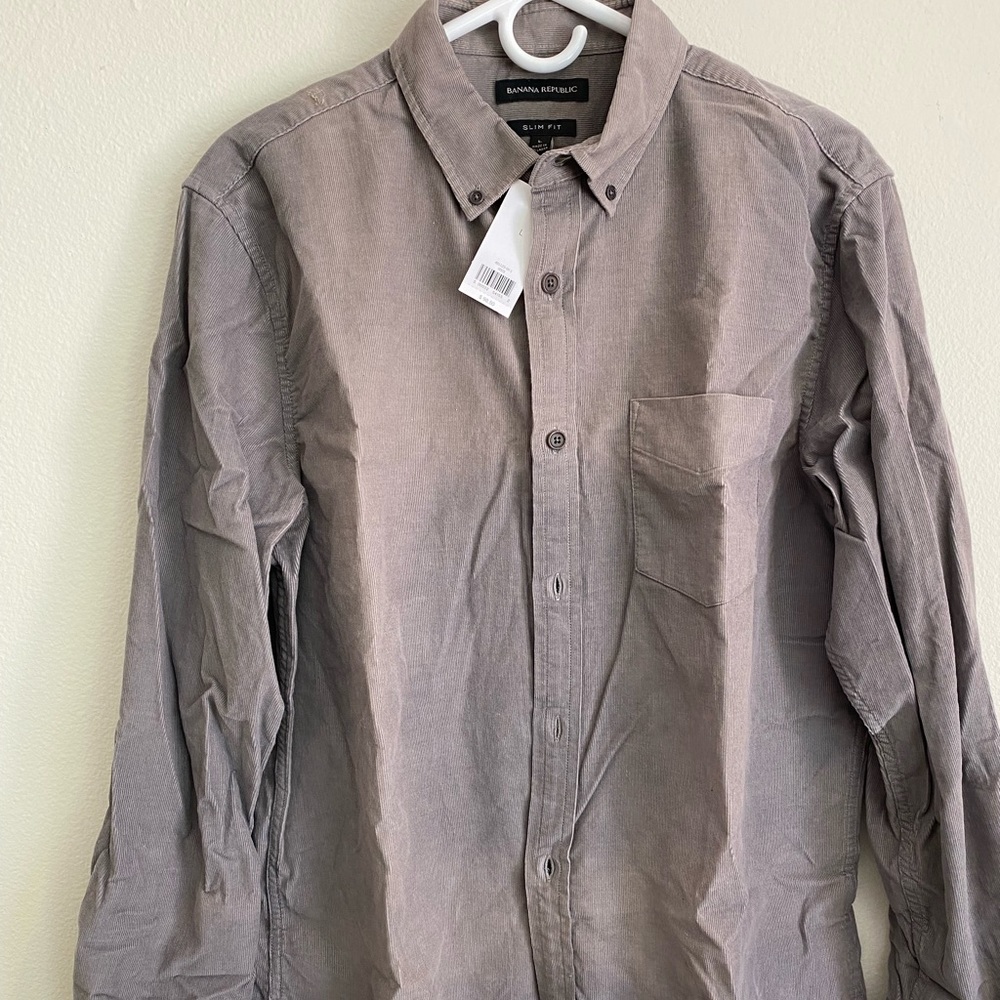 Mens Banana Republic new with tags button down shirt